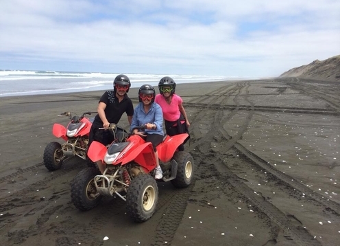 Get the city out of your system ... Blow out the cobwebs and have a blast!

If you want to have some 'real' adventure, come riding with us. Our quad bikes are easy to ride. No previous experience is required, just a will to take on something different, challenging, and above all great fun.

Full instruction and tuition given. It's very easy, 15 minutes training is all you need. Then it's GO-GO-GO.


