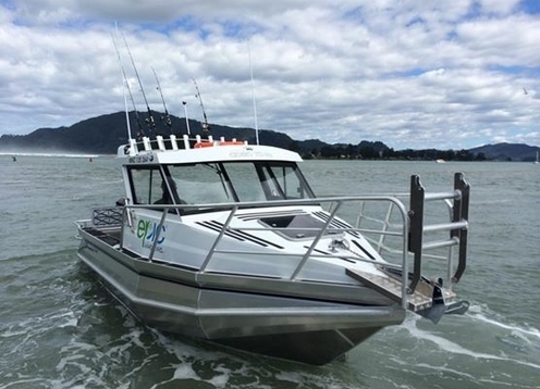 Epic Adventures host local and international customers providing an all day EPIC NZ FISHING ADVENTURE! We specialize in BIG New Zealand Kingfish and are FAMOUS for our expertise and success rate. Sustainable fishing methods see most fish released to fight another day. Purpose built Senator boats include top class gear and toilet facilities. BOOK NOW for the fishing experience of a lifetime. $350 P/P or $1400 for the whole boat for 4 people.

