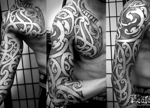 Zealand Tattoo is a New Zealand Tattoo Studio, Specialising in Maori Tattoo, Samoan Tattoo, Custom Oriental Tattoo, Tongan Tattoo, Ornamental Tattoo (ie Art Noveaux etc) and Freehand Tattoo Design Concepts.
