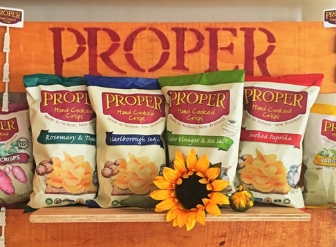 Proper Hand Cooked Crisps