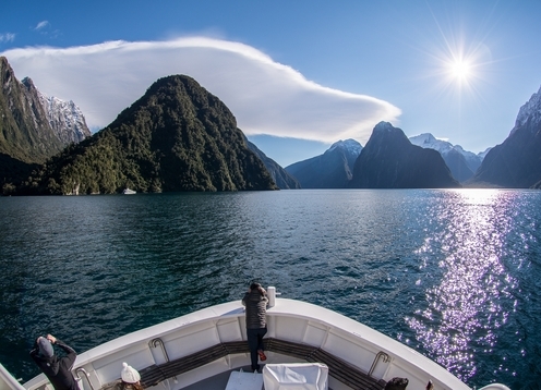 Our BBQ Bus Milford Sound day tours offer travelers a truly unique and interactive experience, with a focus on providing every passenger with a day to remember. Tours are limited to 15 passengers to ensure everyone can enjoy the best kiwi hospitality that we have to offer. All of our tours include the Milford Sound scenic cruise, our delicious BBQ Lunch, and plenty of additional sightseeing!